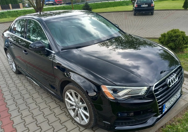 Audi A3 cena 76200 przebieg: 53500, rok produkcji 2015 z Kórnik małe 137